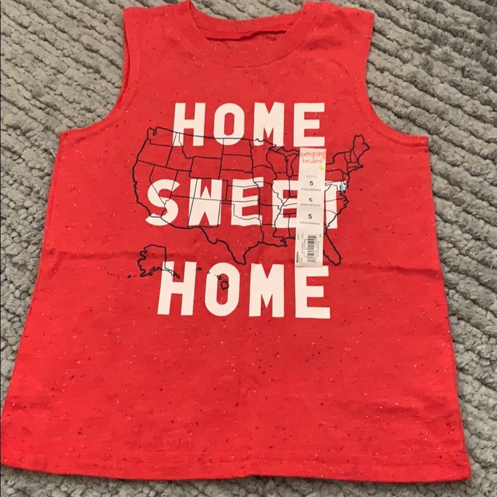 Boys size 5 tank top